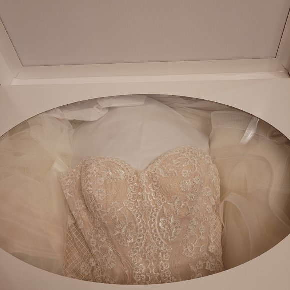 Watters Wtoo Almira Skirt Bridal Dress Seperates 12 Blush BH… - Picture 12 of 13